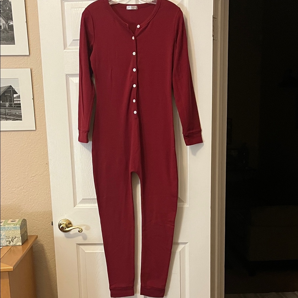 Women’s NWOT Button Up Long Johns